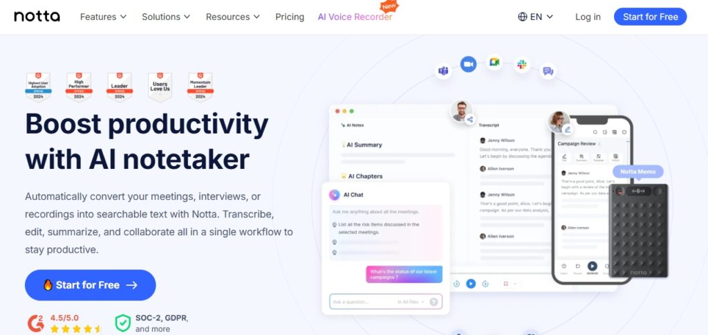 Notta AI